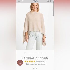 We Are Amma Natural Cocoon Breastfeeding Cover